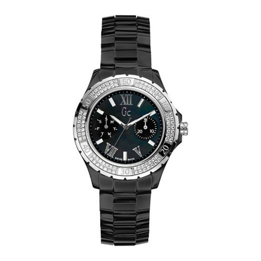GC Ladies' Luxury Black Ceramic Watch