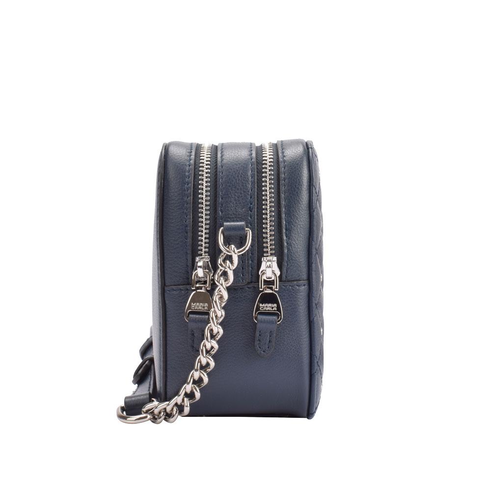 Maria Carla Woman's Fashion Luxury Leather Handbag- Small Purse,