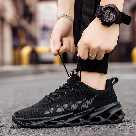 Mens Fashion Breathable Mesh Running Sports Shoes