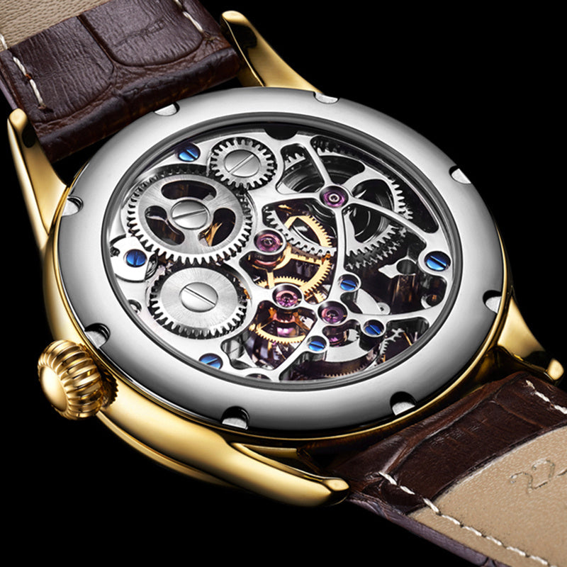 Men's Star Tourbillon Mechanical Watch