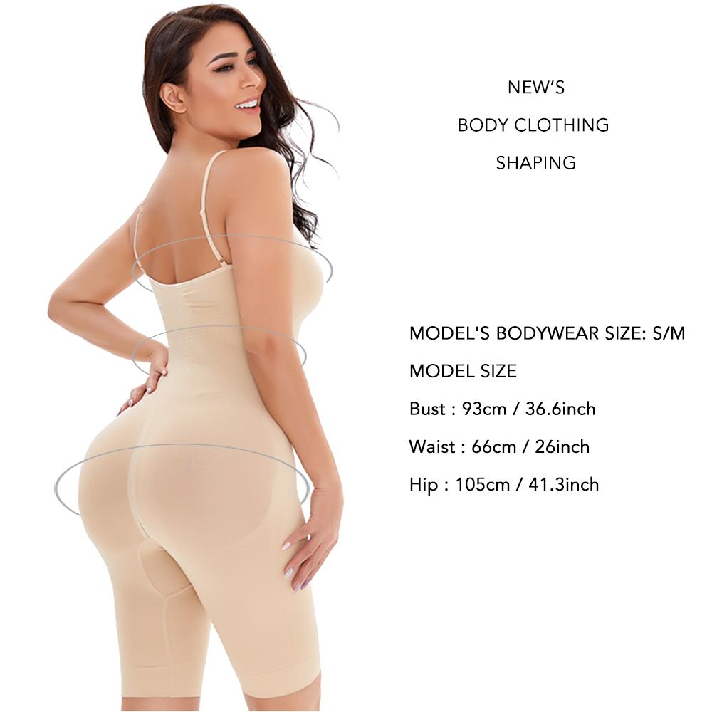 Women Shape Wear Tummy Control Shorts High-Waist Shaper Bodysuit