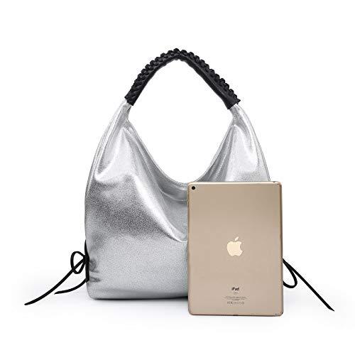 Shomico Silver Ladies Large Fashion Bag