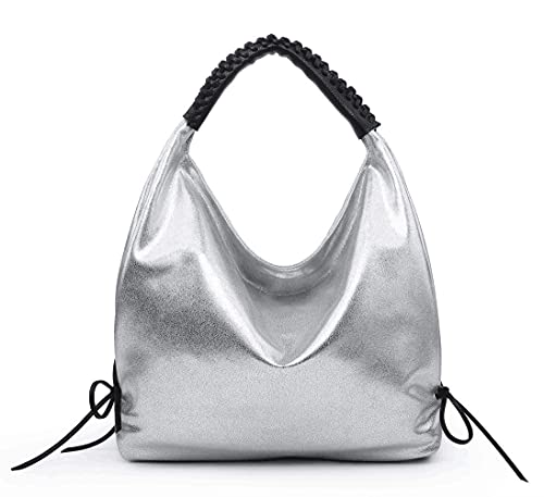 Shomico Silver Ladies Large Fashion Bag