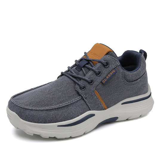 Men's Large Size Canvas Outdoor Sports Walking Shoes