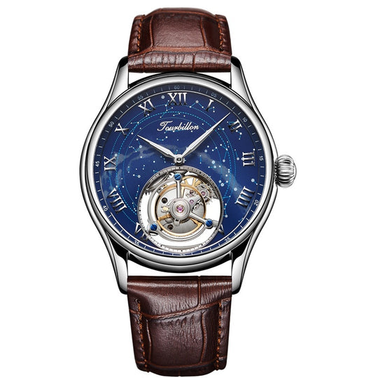 Men's Star Tourbillon Mechanical Watch