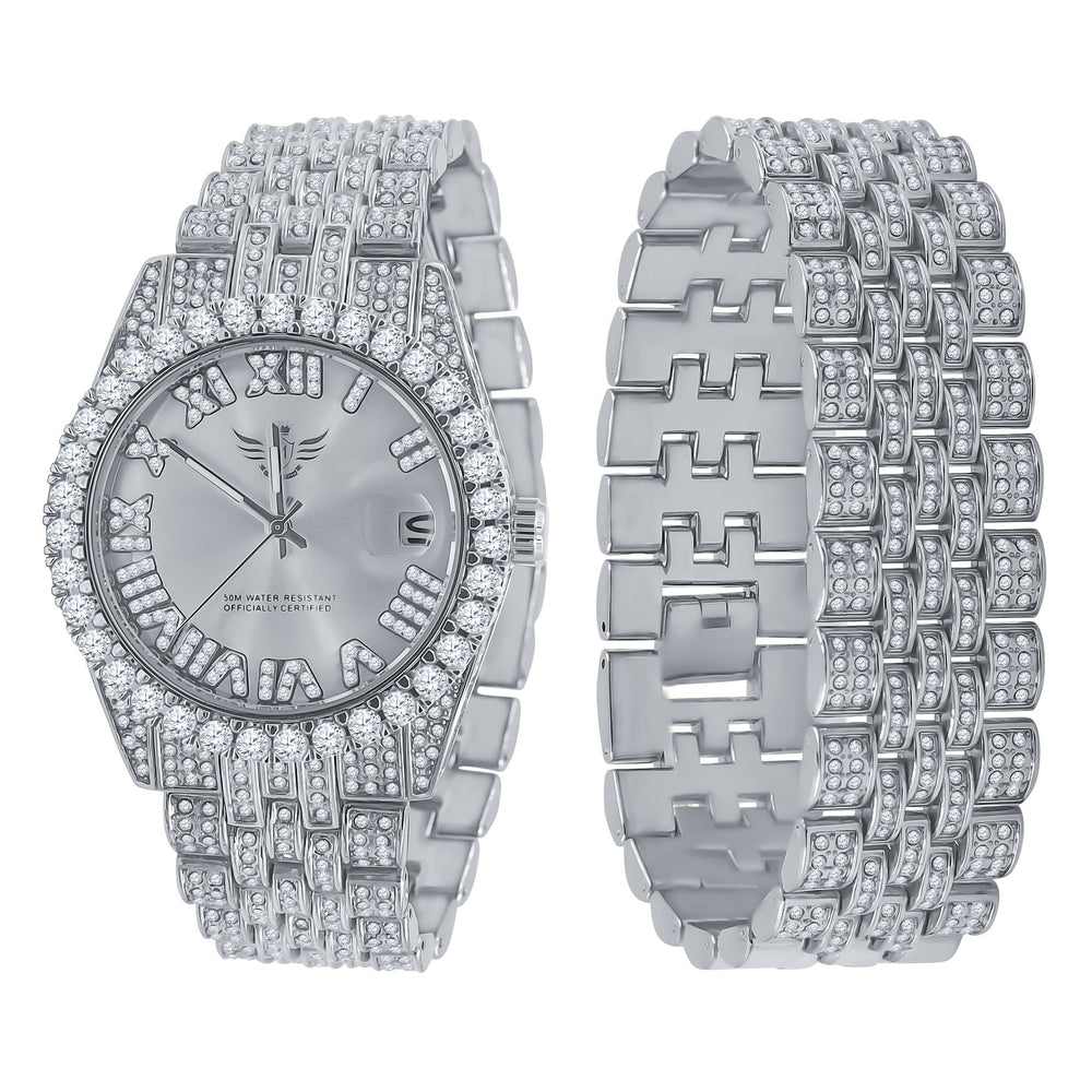 BLING MASTER ALLOY CRYSTAL WATCH | 530641