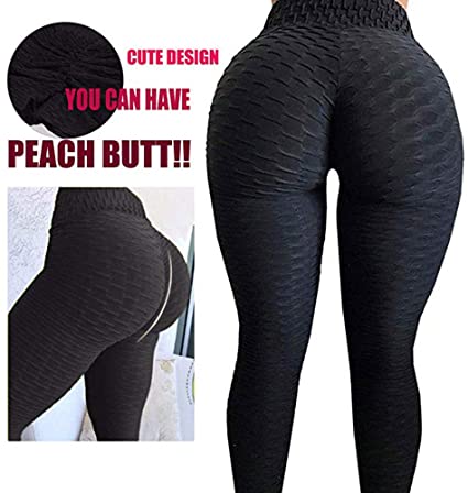 Women Yoga Pants High Waist Butt Lifting Workout Running Legging Tight