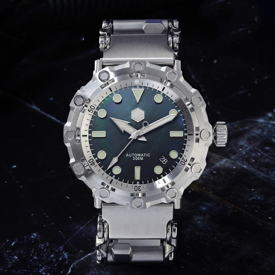 Titanium alloy mechanical limited edition watch men