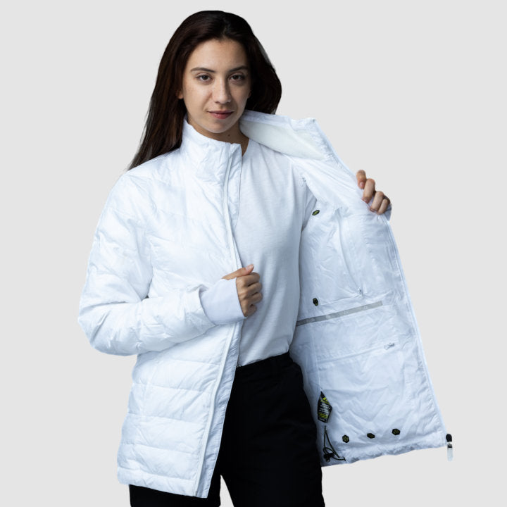 EcoDown Jacket - Woman Glacier