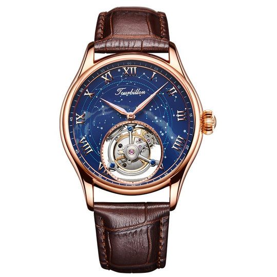 Men's Star Tourbillon Mechanical Watch