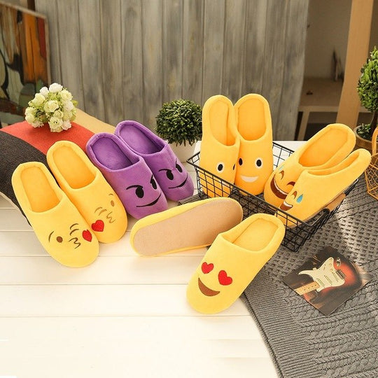 Cute Indoor Slippers Keep Warm Casual Flat Indoors