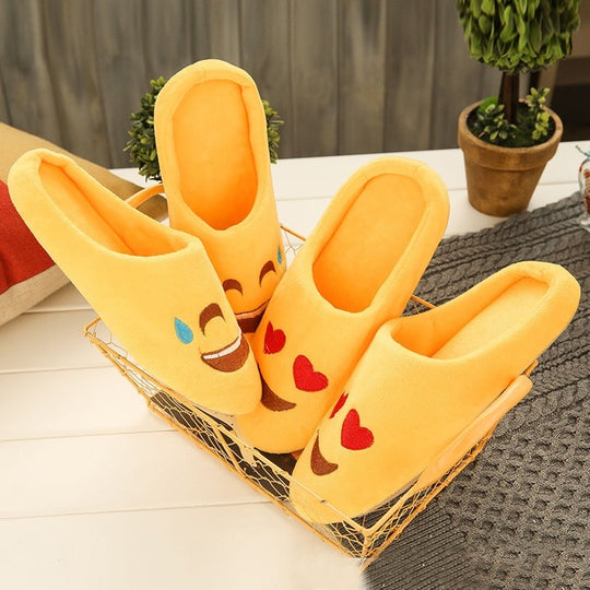 Cute Indoor Slippers Keep Warm Casual Flat Indoors