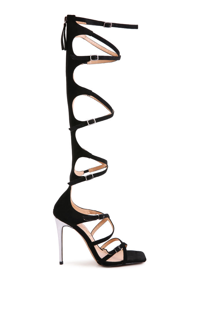 gossip strappy stiletto heels