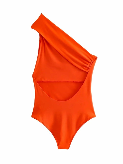 Women's Elegant Halter Neck Swimsuit
