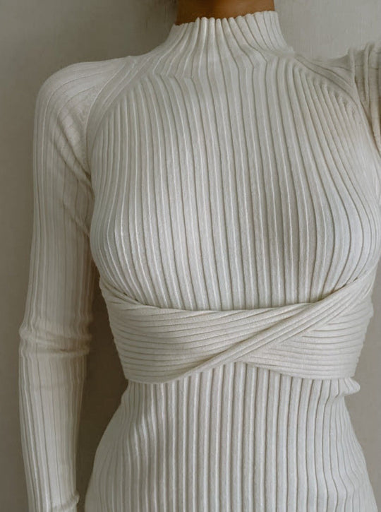 Malika Bodycon Knit Dress