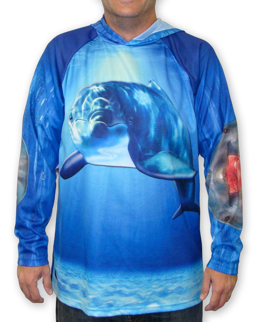 DOLPHIN Hoodie Chomp Shirt by MOUTHMAN®