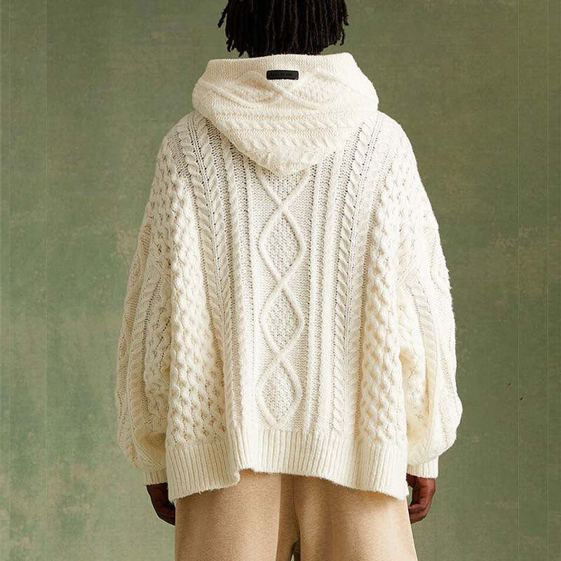 Men's Woolen Sweater Upper Jacket