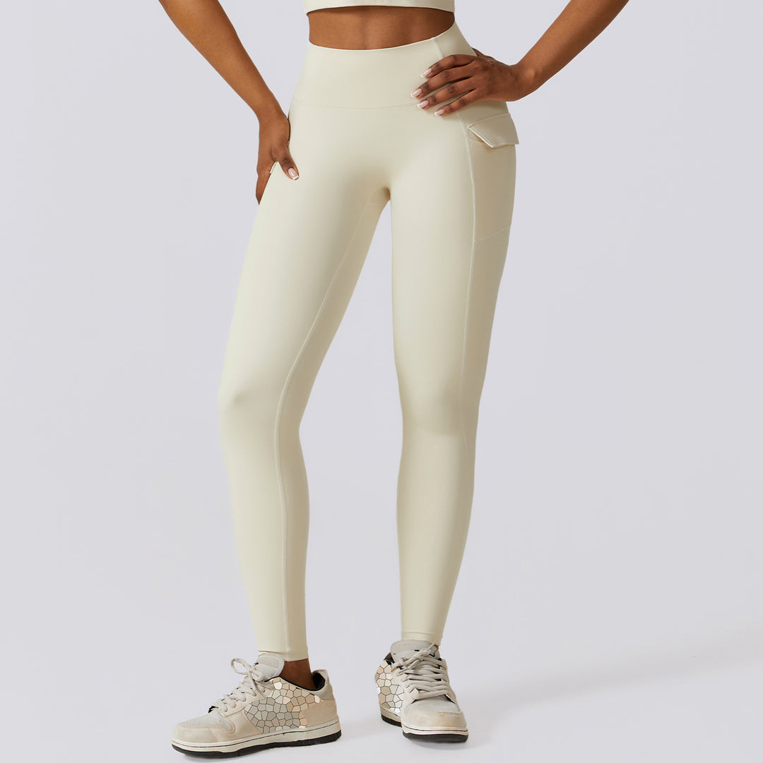 Nude Feel Quick-drying High Waist Hip Lift Fitness Pants