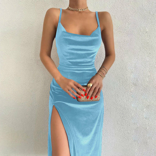 Women's High Sling Cocktail Dress