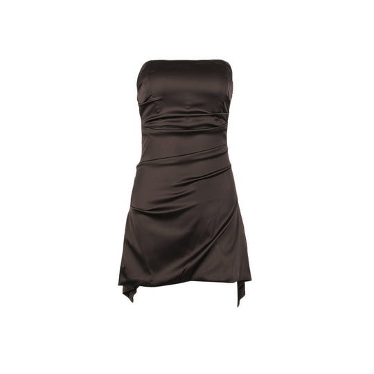 Women's Fitted French Style Demure Dress