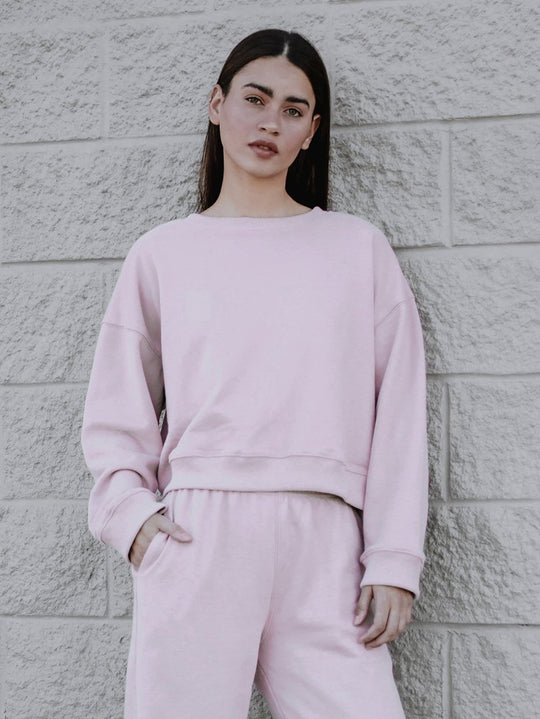 Women's Pink Cloud Sweatshirt