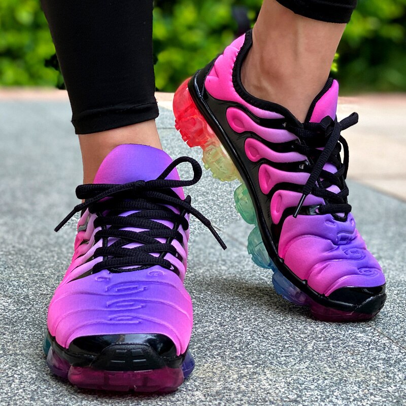 Women's Running Training Fitness Sneakers - Purple