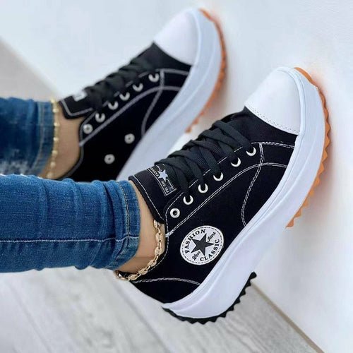 Women's Vulcanised Platform Sneaker