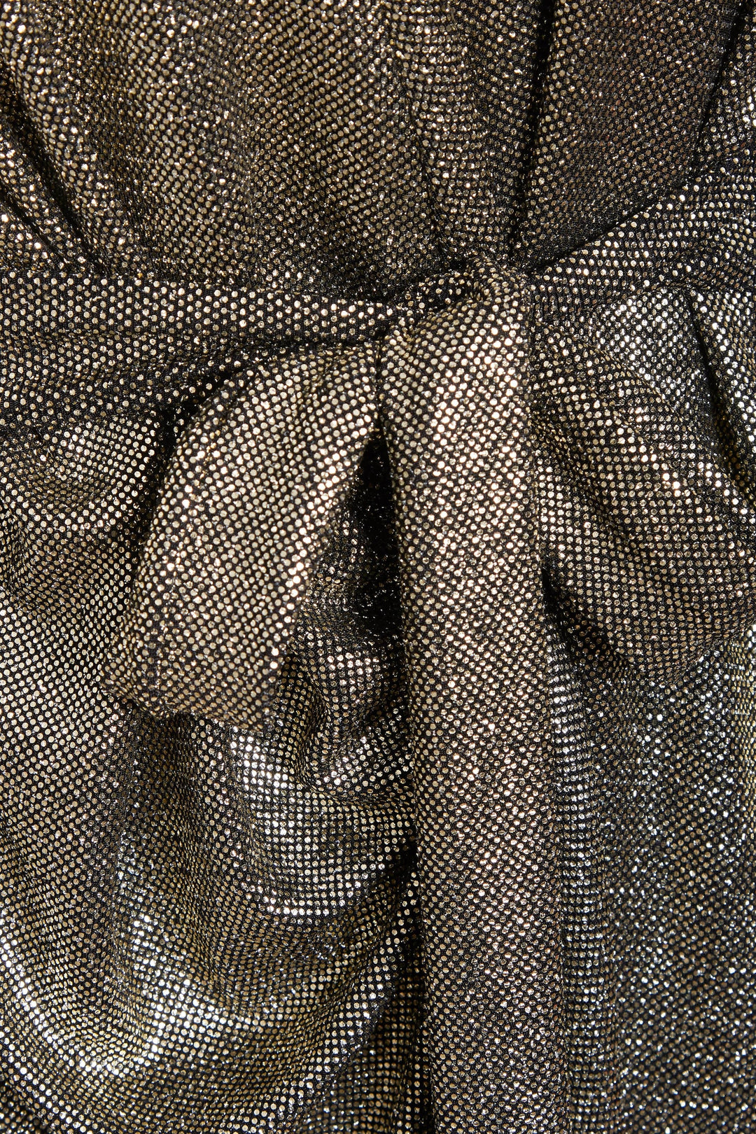 DONATELLA Sarvin Glamorous Sequin Wrap Cocktail Dress