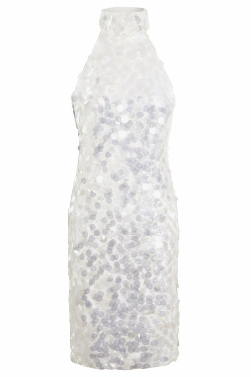 Lucille Sequin Backless Mini Dress