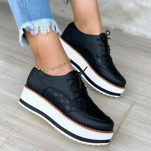 Tennis Thick Sole Vulcanized Shoes Autumn Women's Sneakers