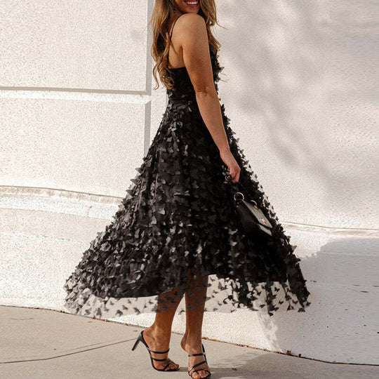Sexy Mesh Lace Sheer Party Dress
