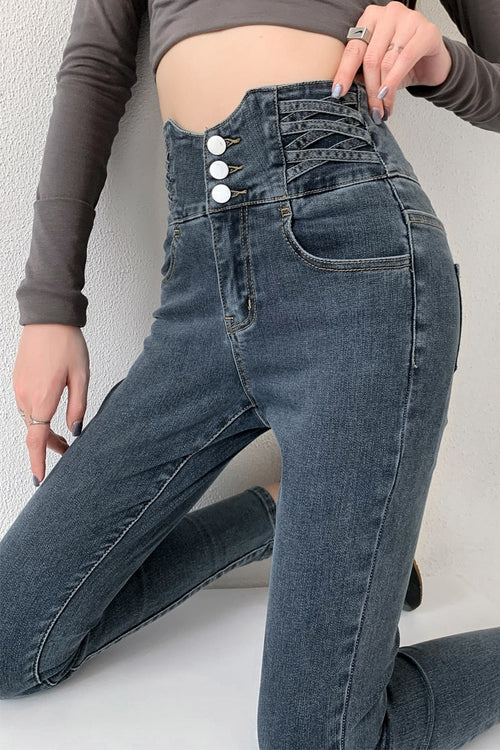 ZOENOVA Women's Skinny Pencil Stretch Jeans