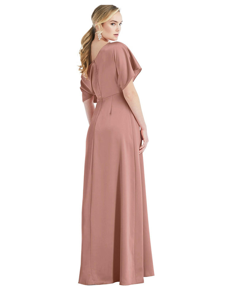 Bridesmaid Dress Dress Summer Satin Haute