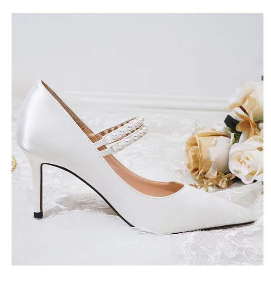 New Pointed Toe Stiletto Wedding Shoes