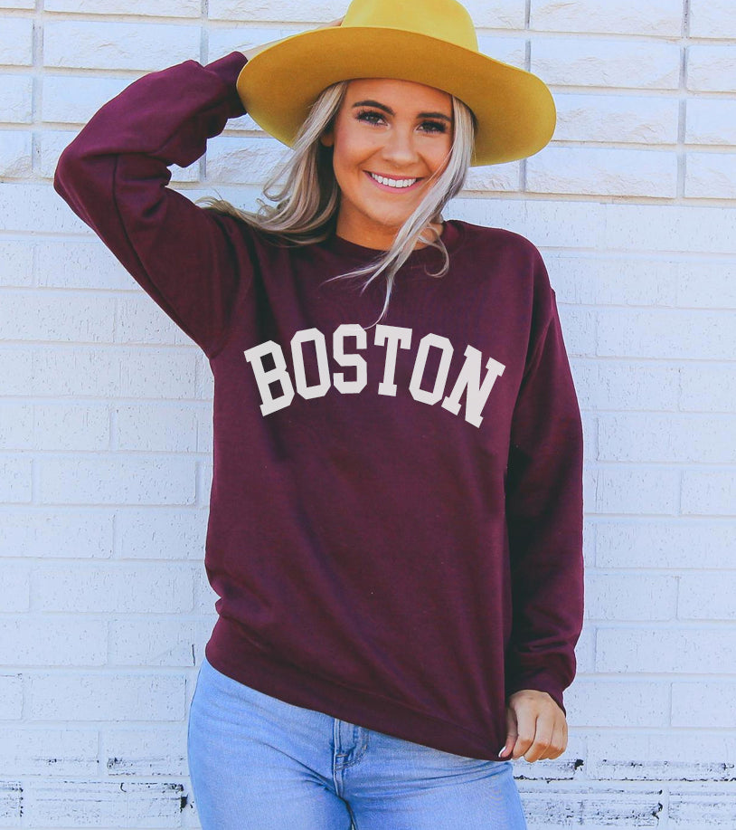 Women's Boston Sweatshirt