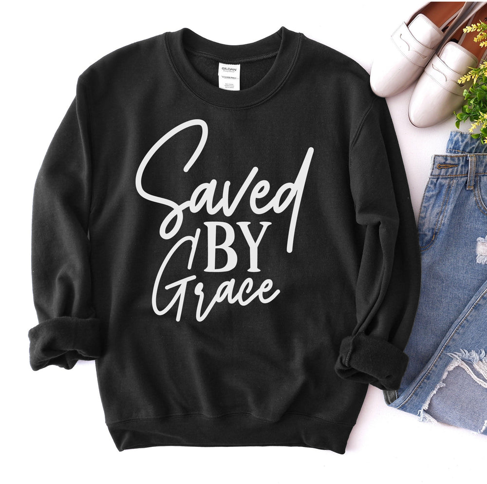 Women's Saved By Grace Sweatshirt