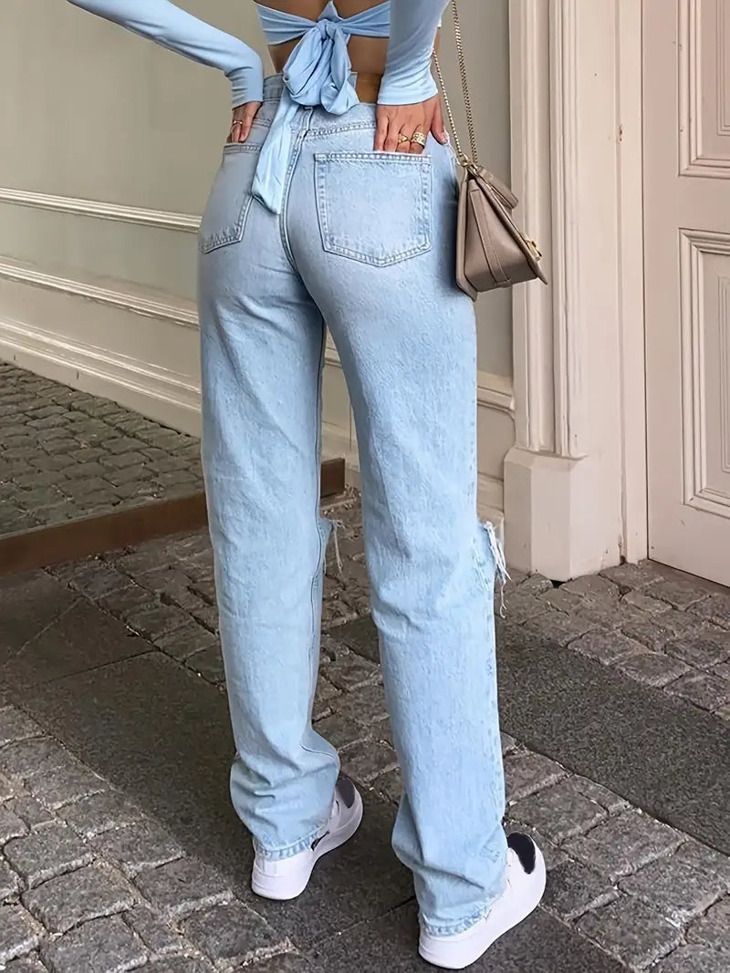 90's Baby High Rise Lightweight Jeans