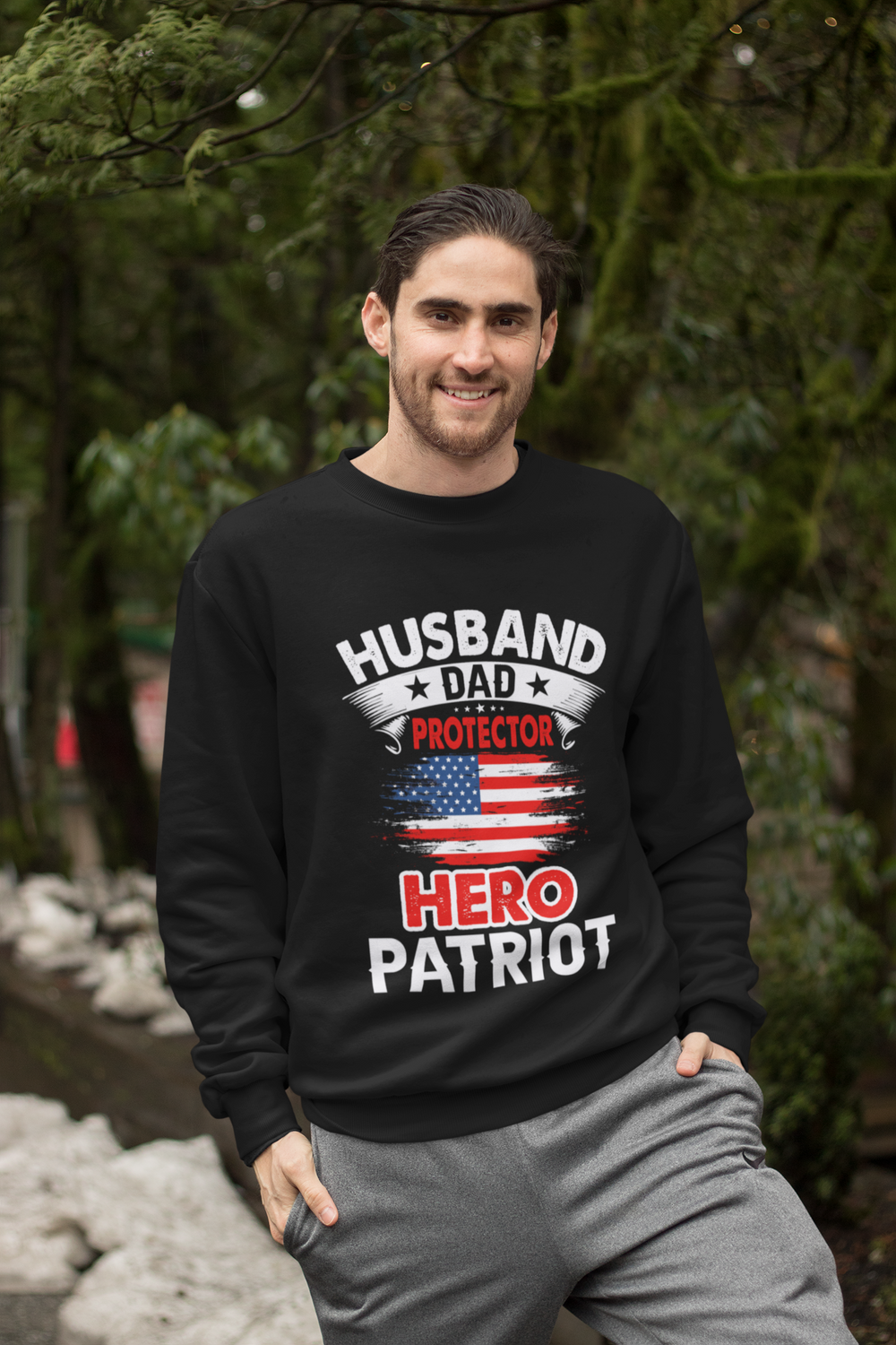 Men's Patriot Crewneck Sweatshirt