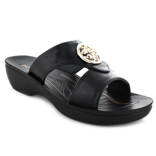 Aerosoft Taboo Women’s Open Toe Comfortable Slide Sandals