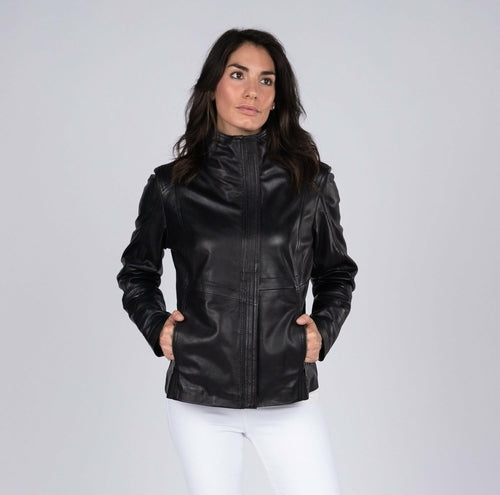 Arra Womens Leather Jacket