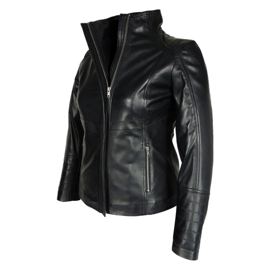 Arra Womens Leather Jacket