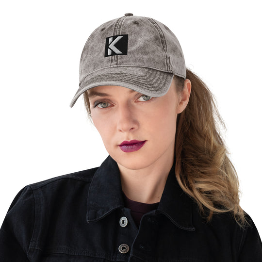 KAEFY Women's Vintage Cotton Twill Cap